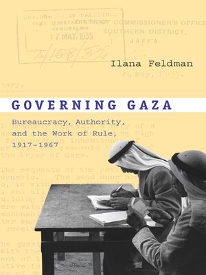 cover image of Governing Gaza